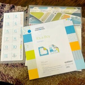 Creative memories “it’s a boy” set